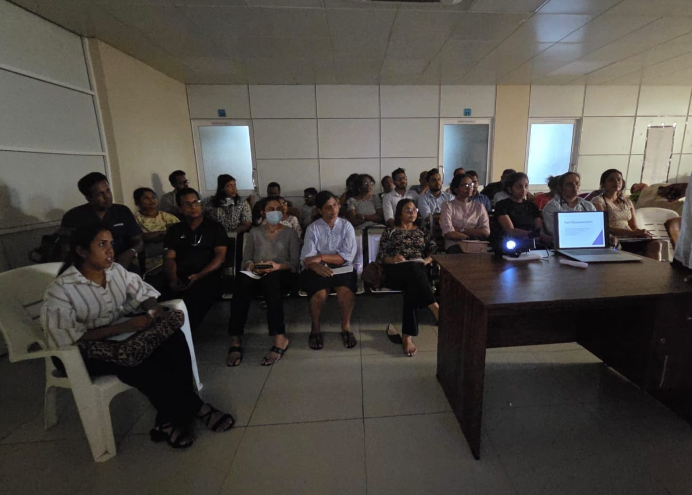 Medical officers and registrars attending interdepartmental chest pain teaching