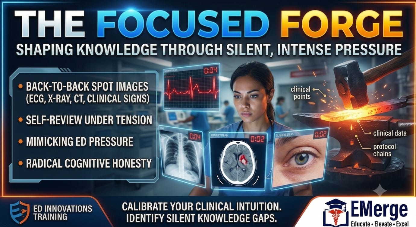 The Focused Forge method visual