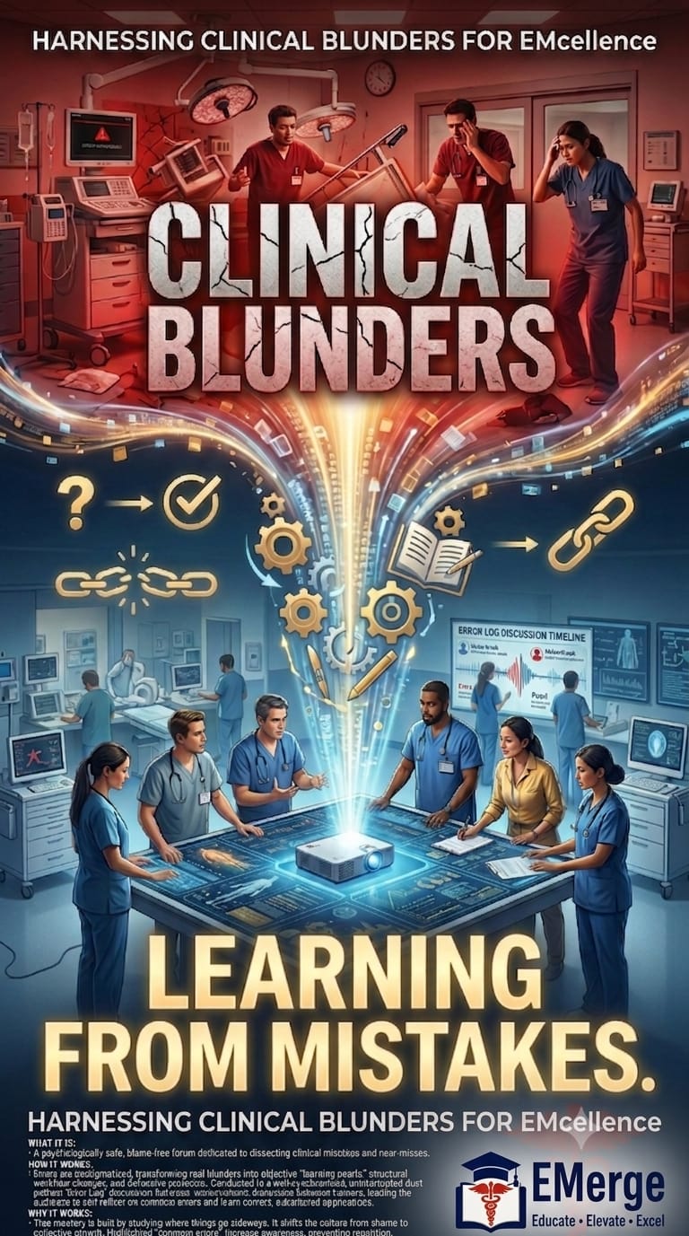 Harnessing Clinical Blunders method visual